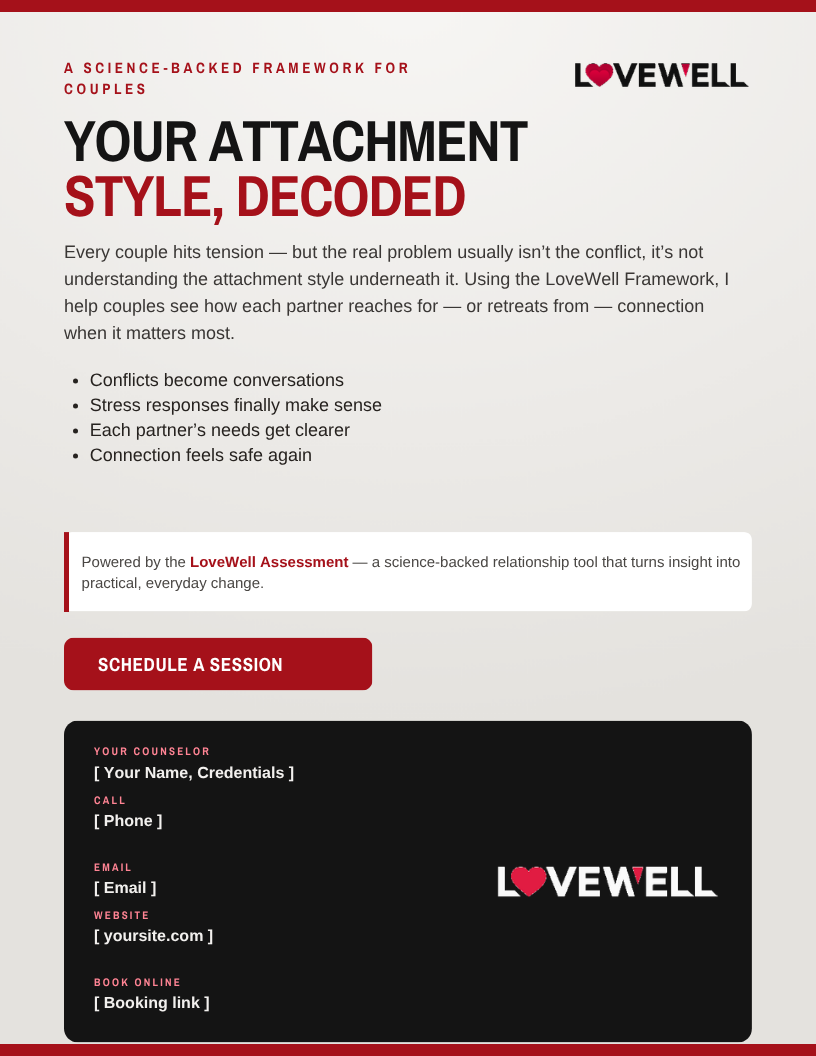 Sample LoveWell fillable flyer